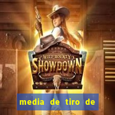 media de tiro de meta por jogo